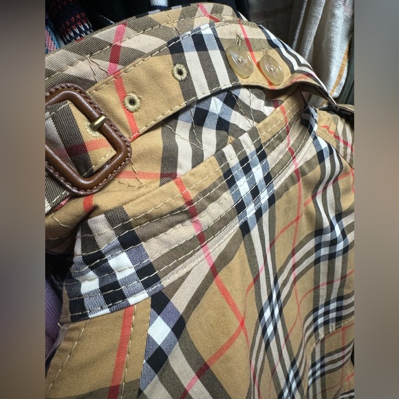Burberry full check trench - Picture 3 of 11